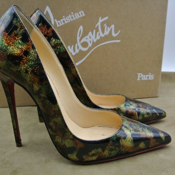 Christian Louboutin Shoes - VGC Christian Louboutin SO KATE 120mm Voie Lactee Heels Pumps 35.5 M Patent